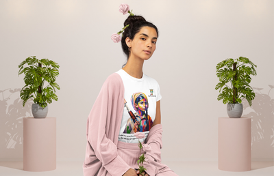 Afghan Girl Pencil T-Shirt – Education Over Oppression - Unisex