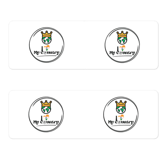 Indian Edition - iLoveMyCountry Stickers - Pack With 4 Stickers