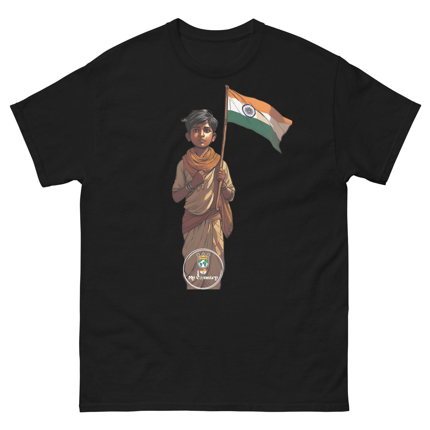 iLoveMyCountry Indian Boy T-Shirt – Joyful Pride