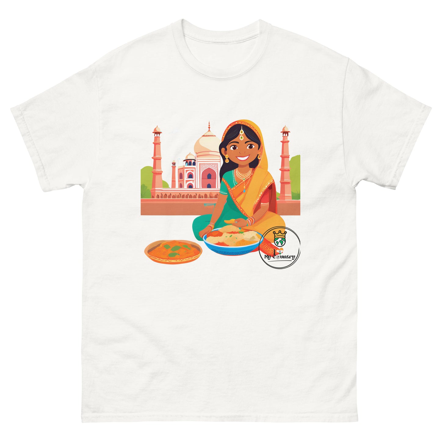 Timeless Beauty - iLoveMyCountry Indian Design T-Shirt