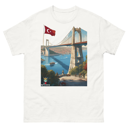 Istanbul Bridge of Cultures T-Shirt – Connecting Continents in Style