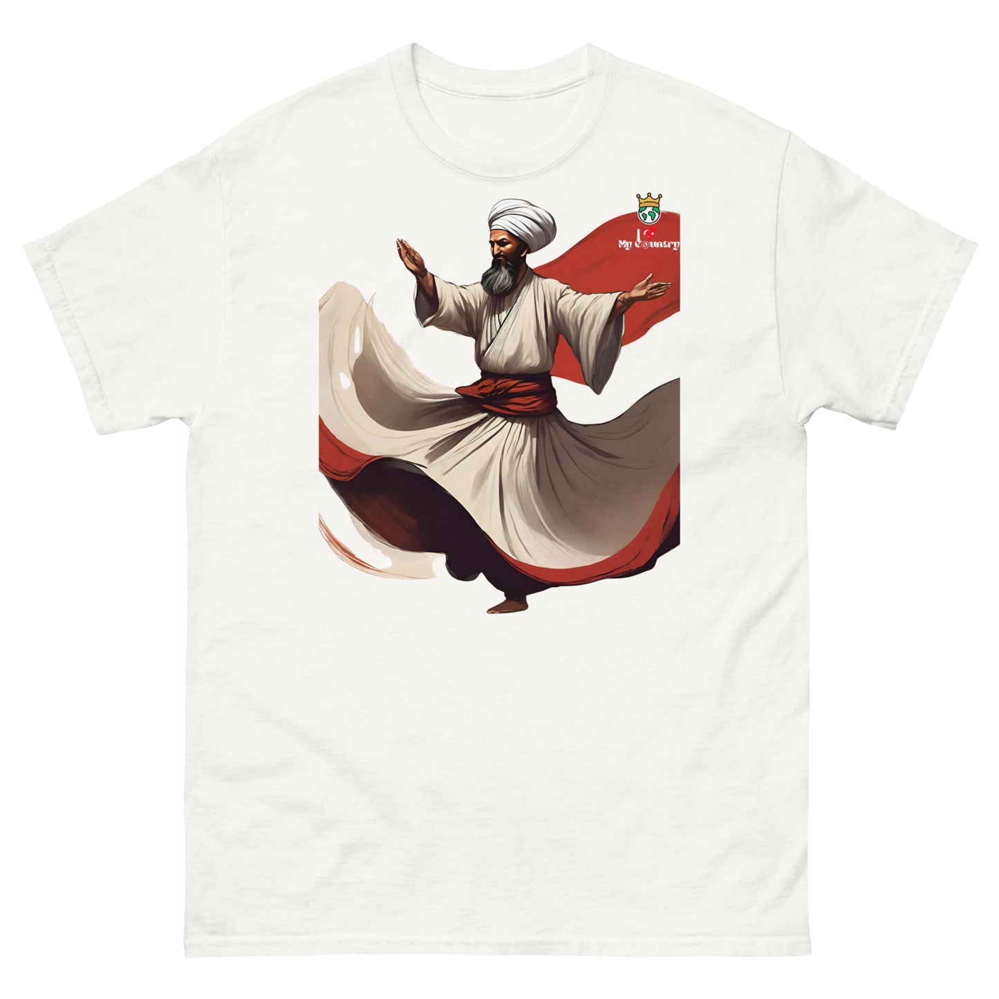 Whirling Dervish Harmony T-Shirt – Wear Your Spiritual Unity