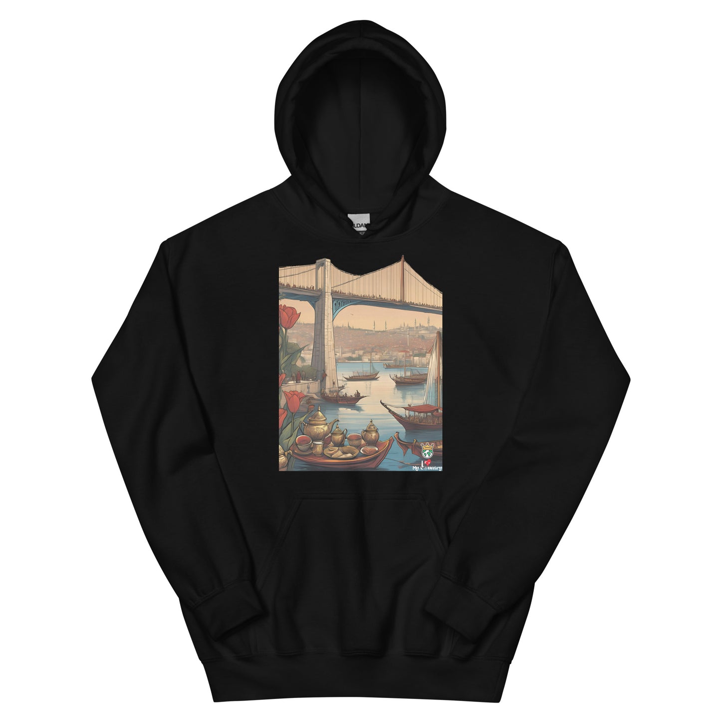 Istanbul Bridge of Cultures Hoodie – Where East Meets West