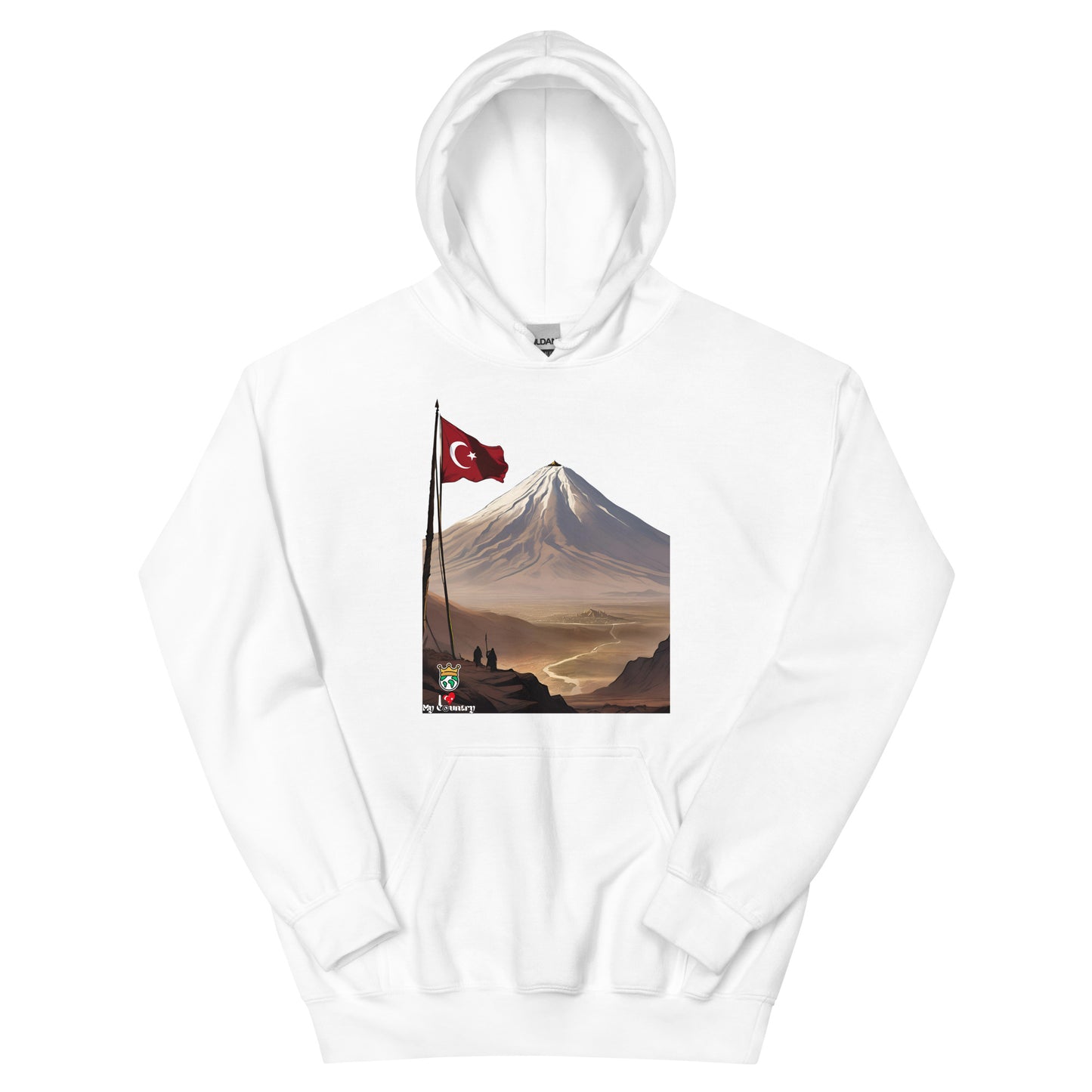 Mount Ararat Majesty Hoodie – Embrace Strength and Heritage